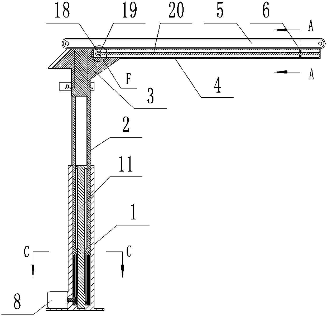 Automatic sampling equipment for coal quality detection