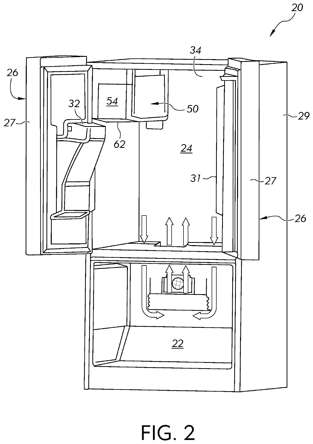 Direct cooling ice maker