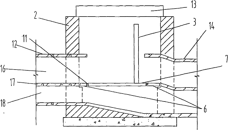 Drainage system used in cities, towns and communities