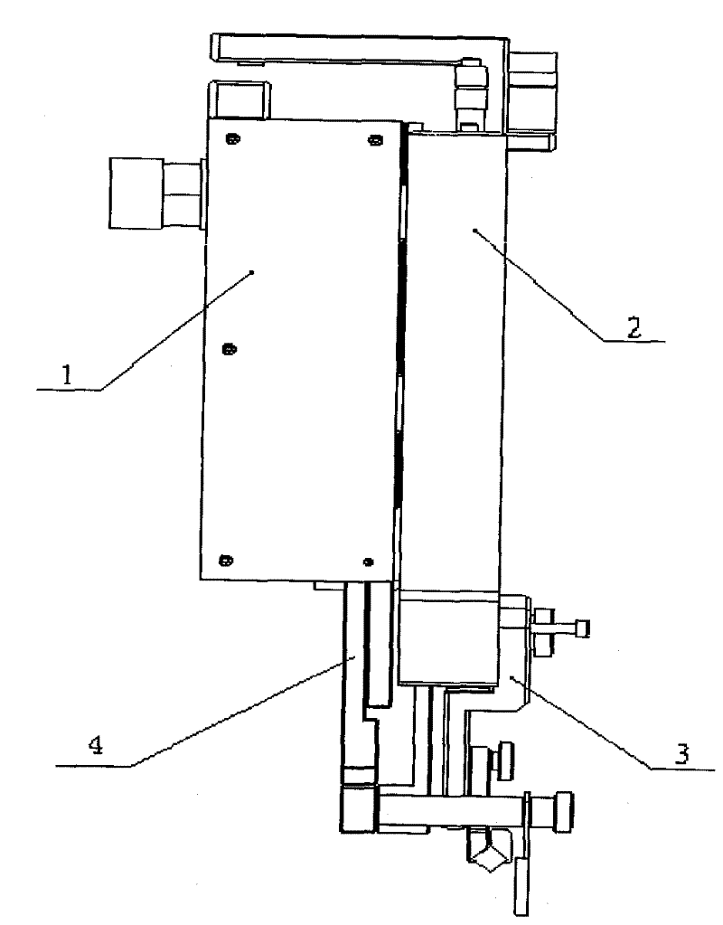 Printing pressure control device of battery plate printer