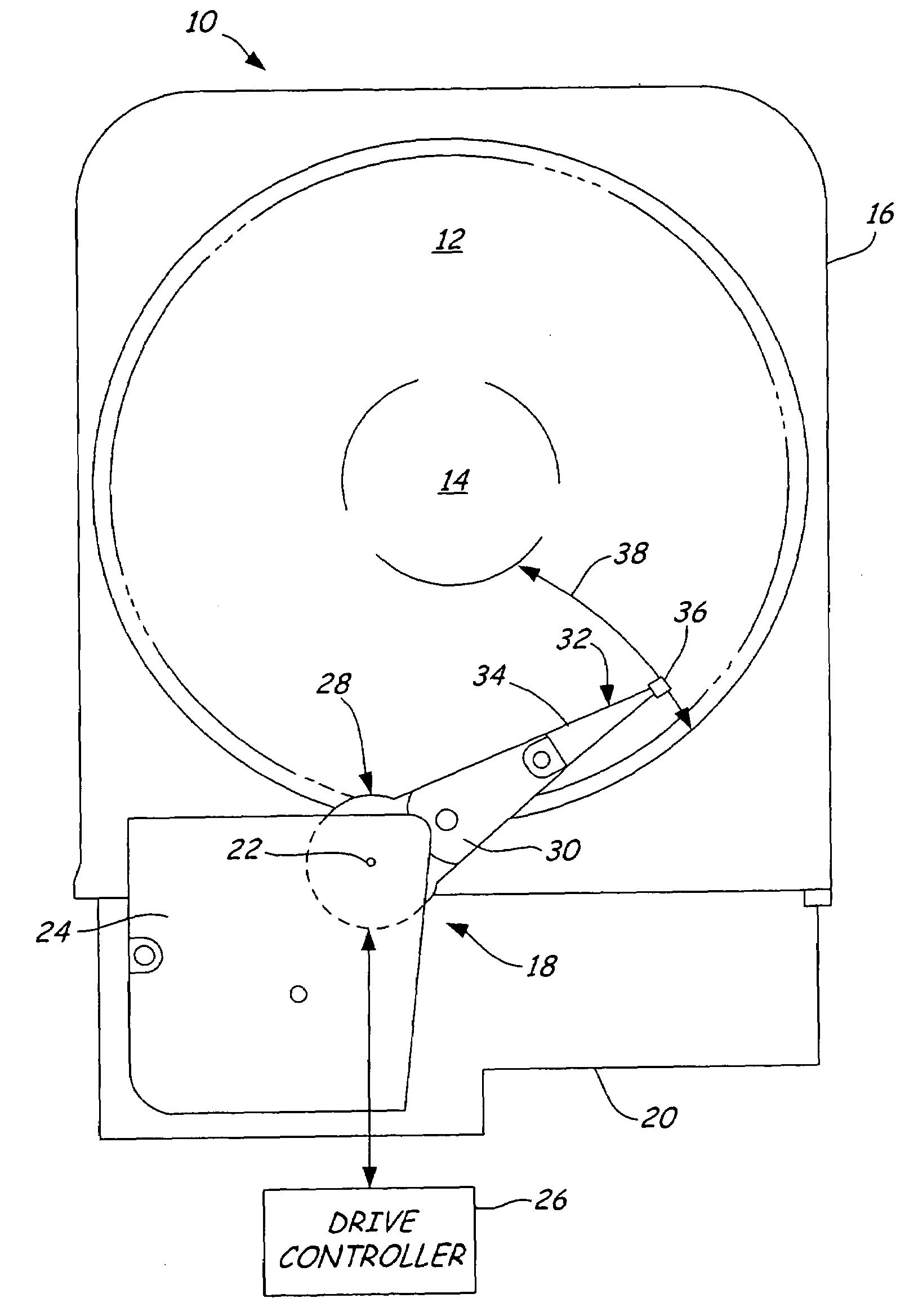 High frequency assisted writing