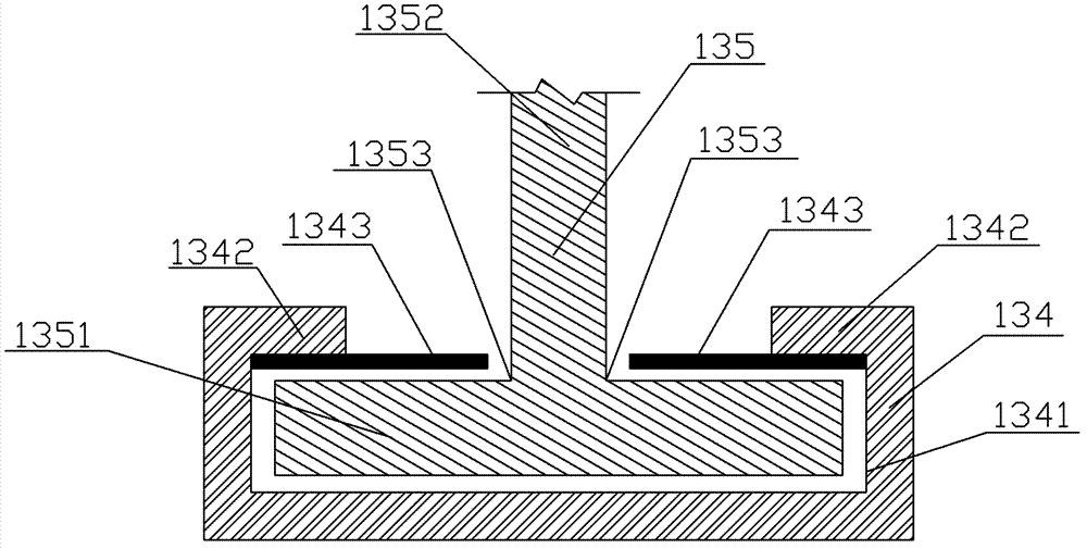 Measuring system for internal displacement of rock and earth mass