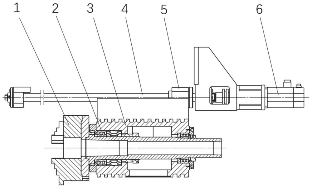 Workpiece clamping device, machine tool and method for laser cladding