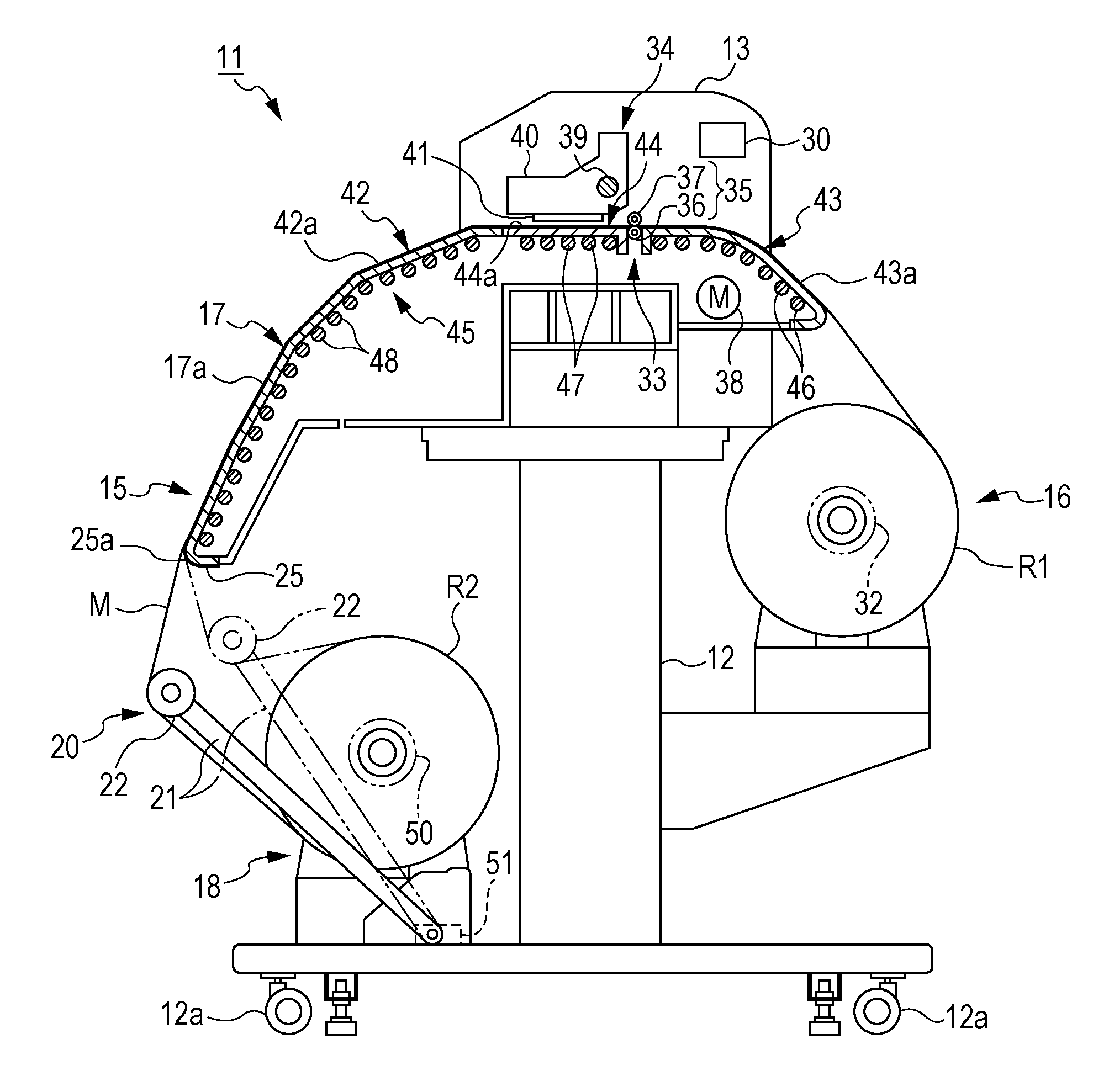 Medium transport apapratus and recording apparatus