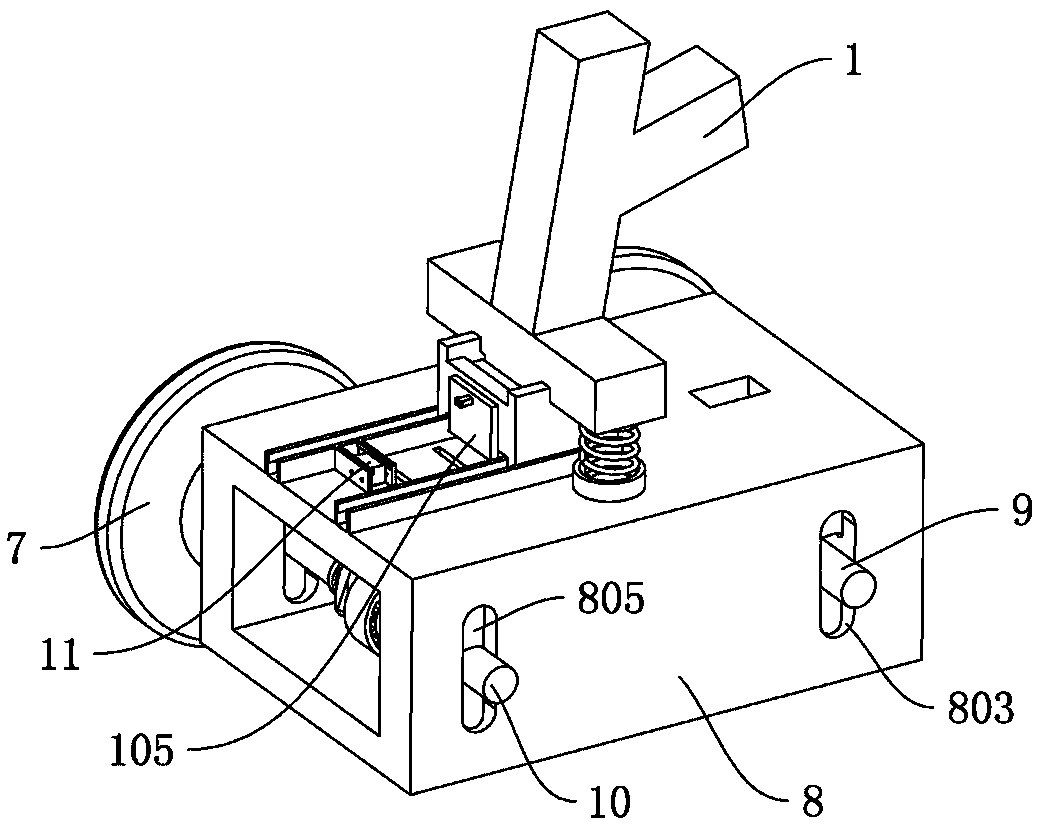 Rear wheel stabilizing device of bicycle