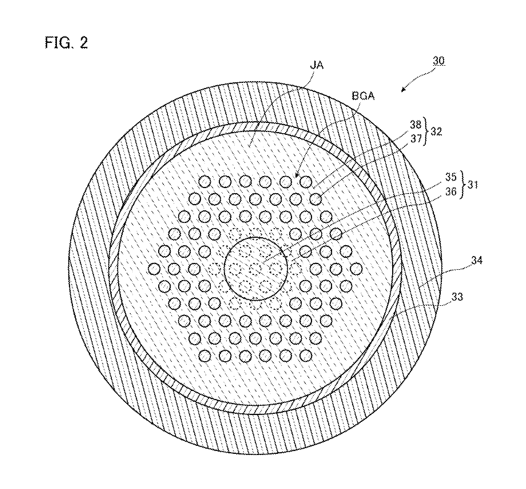 Photonic bandgap fiber and fiber laser device using same