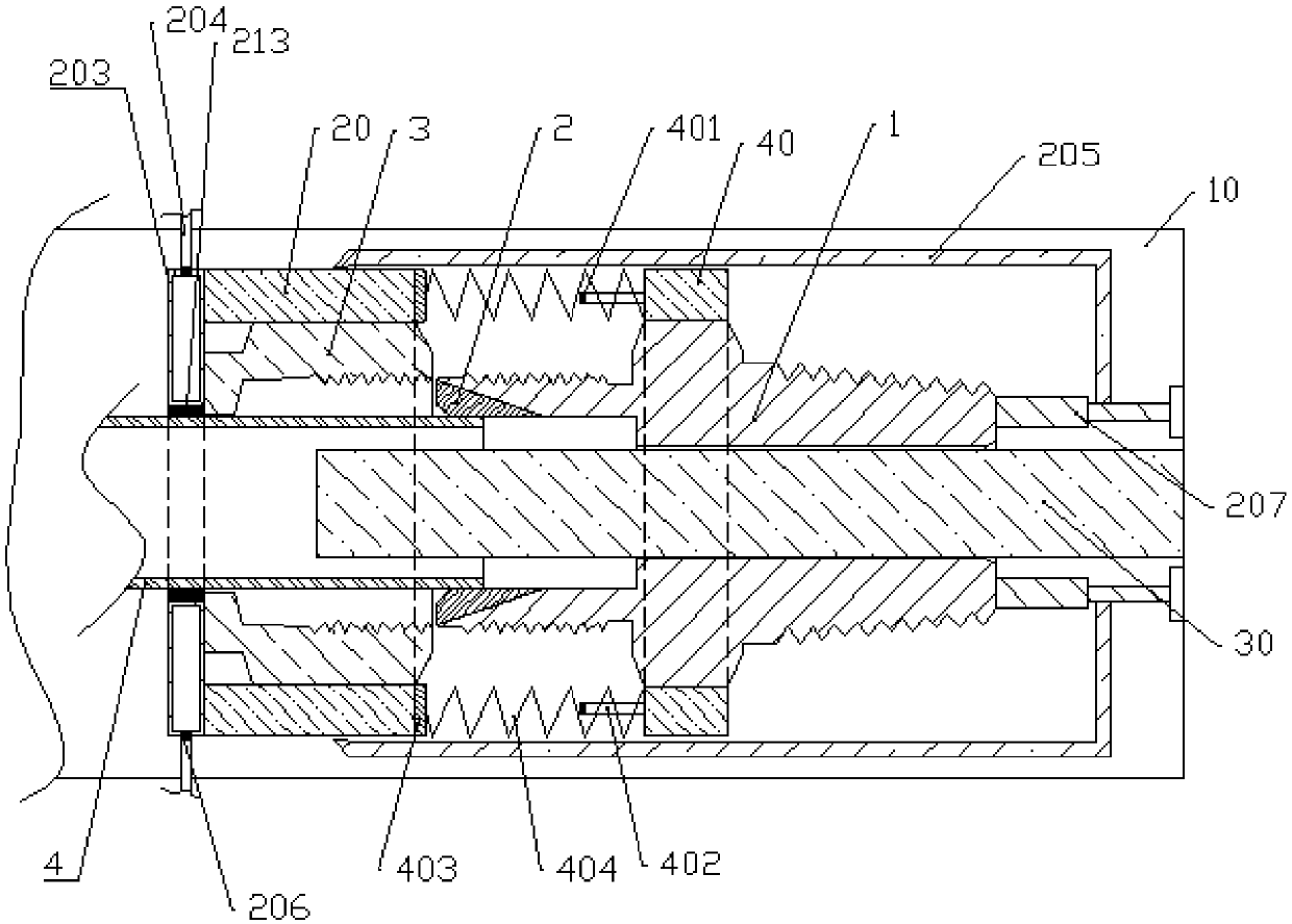 Oil inlet pipe processing and assembly equipment