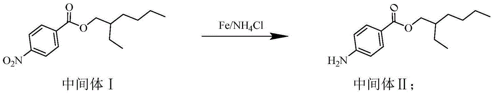 Synthetic method for ultraviolet absorbent--octyl triazone