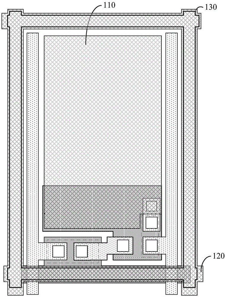 amoled array substrate and display device