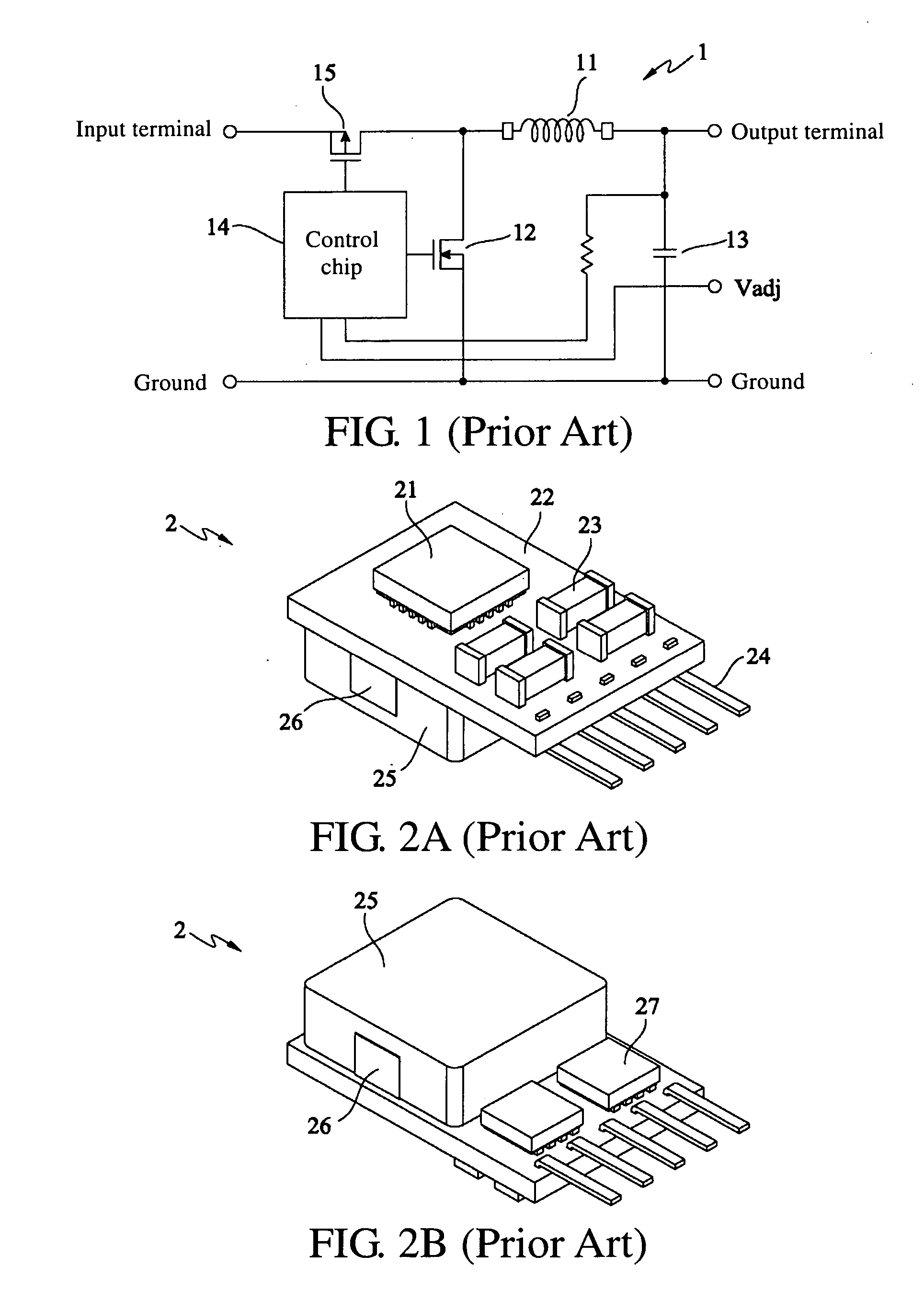 Assembled circuit and electronic component