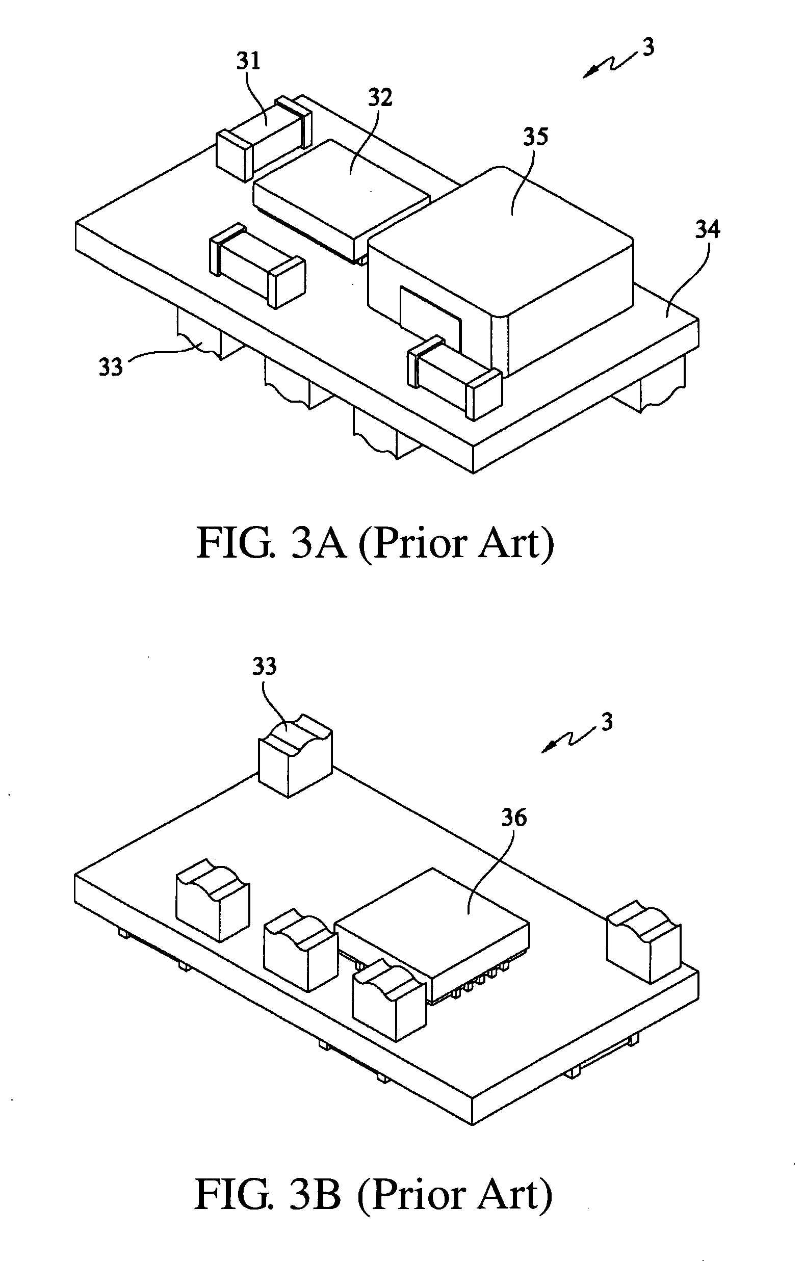 Assembled circuit and electronic component