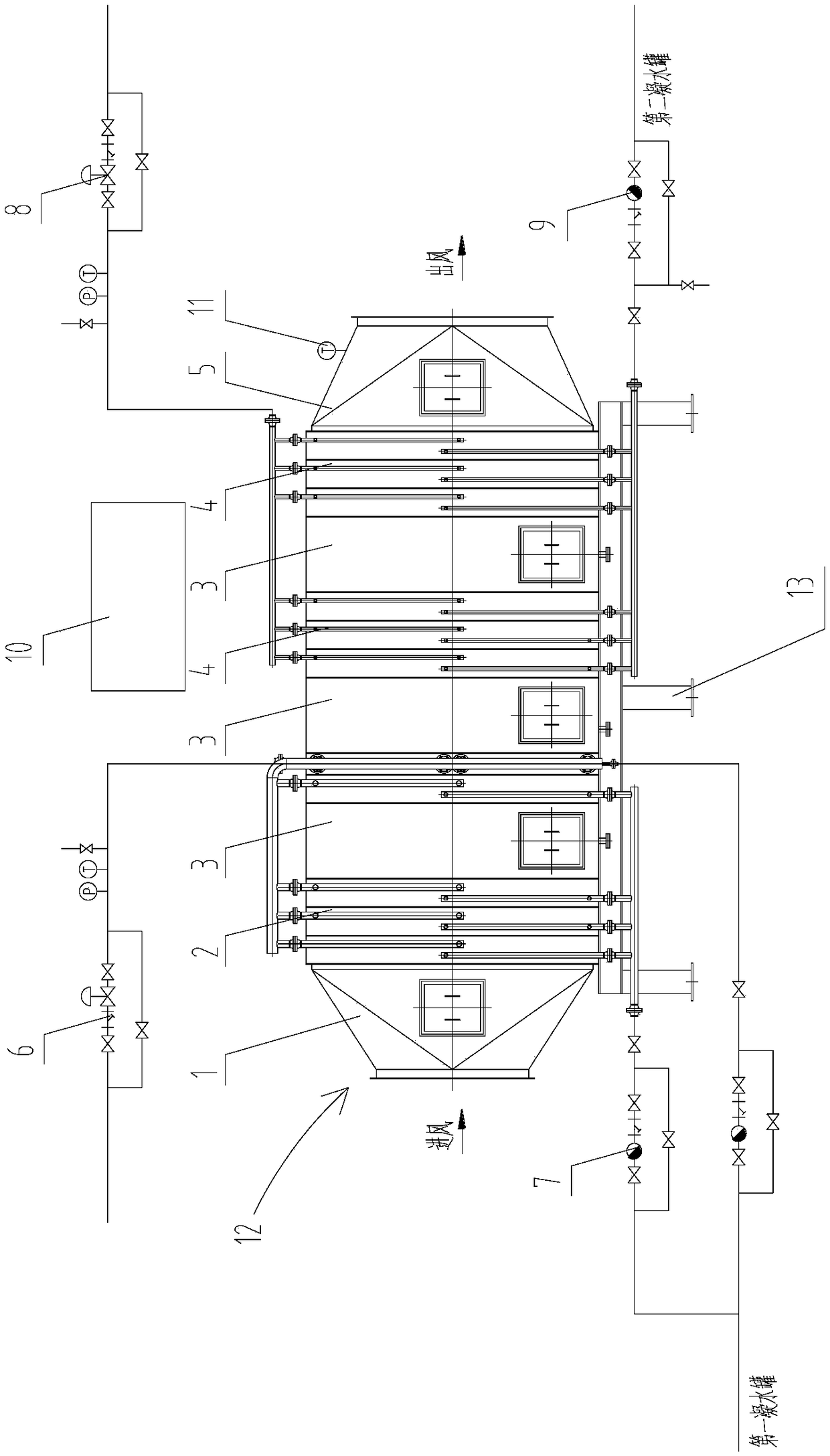 Steam-air preheater controlling emission concentration of dioxin