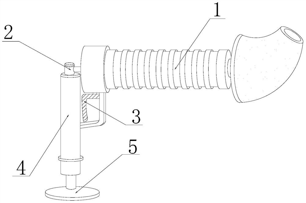 Pneumatic sewer dredger