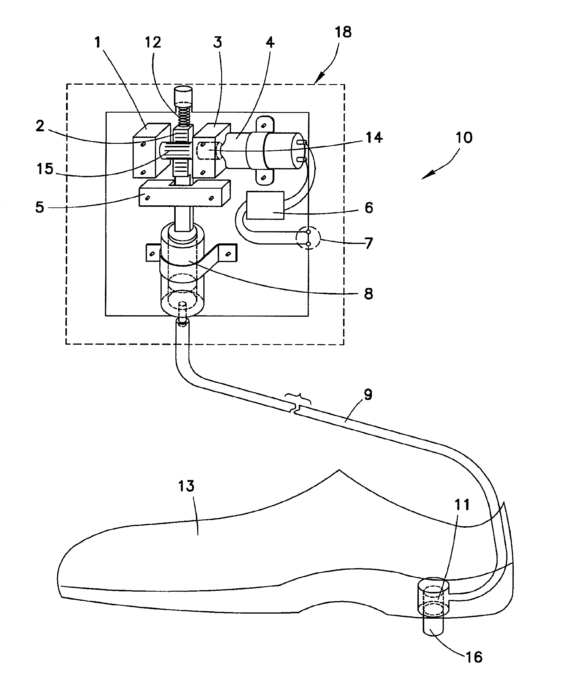 Method and apparatus for generating electricity while a user is moving