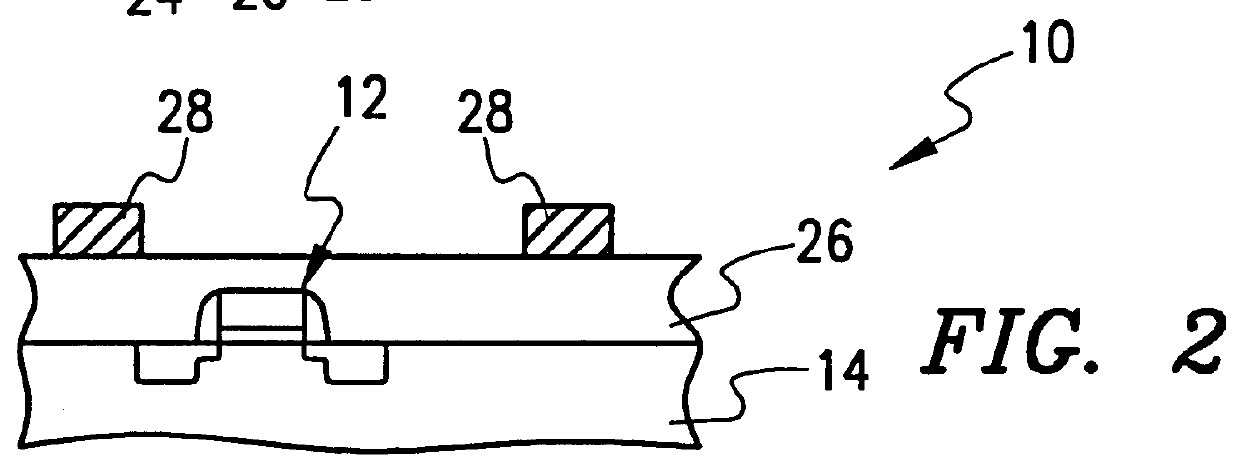 Metal attachment method and structure for attaching substrates at low temperatures