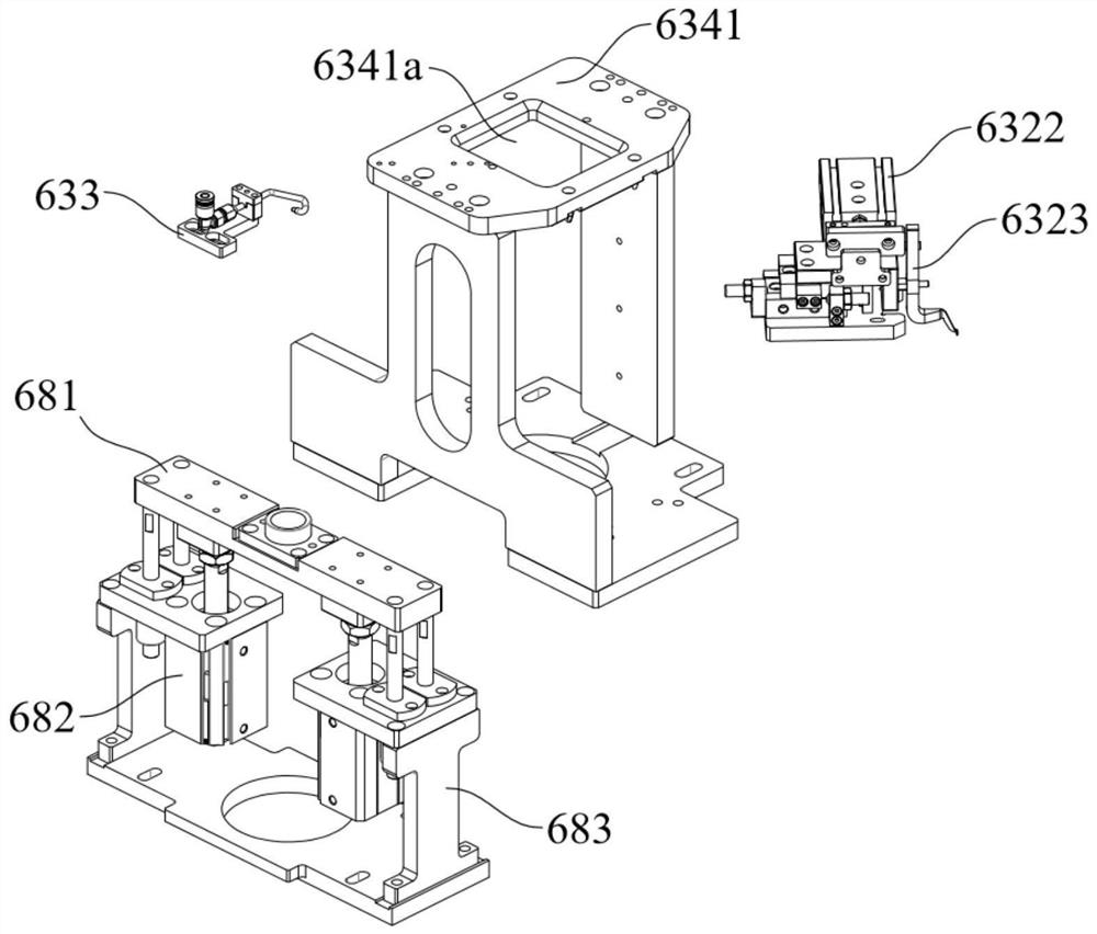 An ear-folding and straightening mechanism