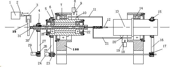 Coil winding machine of coreless motor