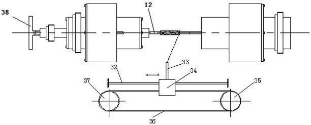 Coil winding machine of coreless motor