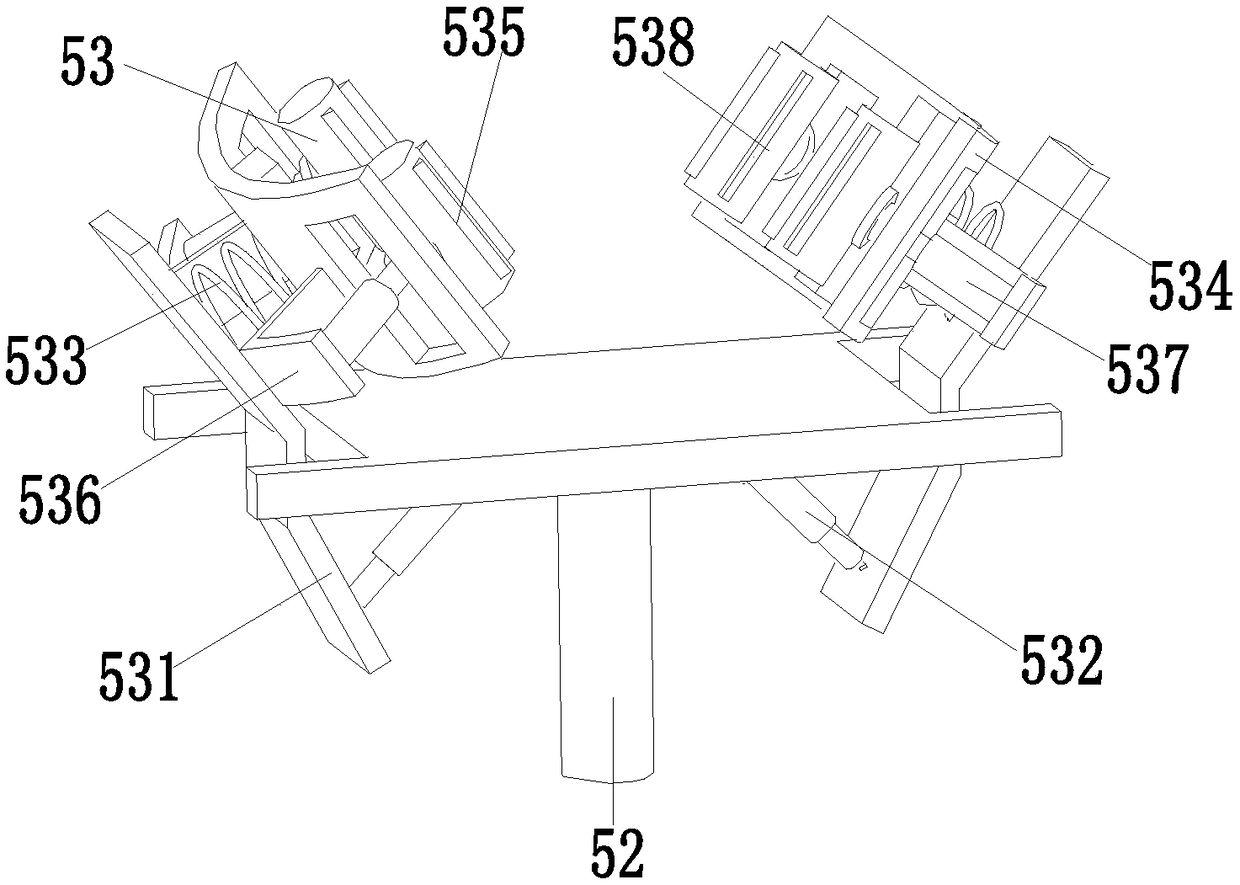 Production fixing clamp for medicine pharmacy