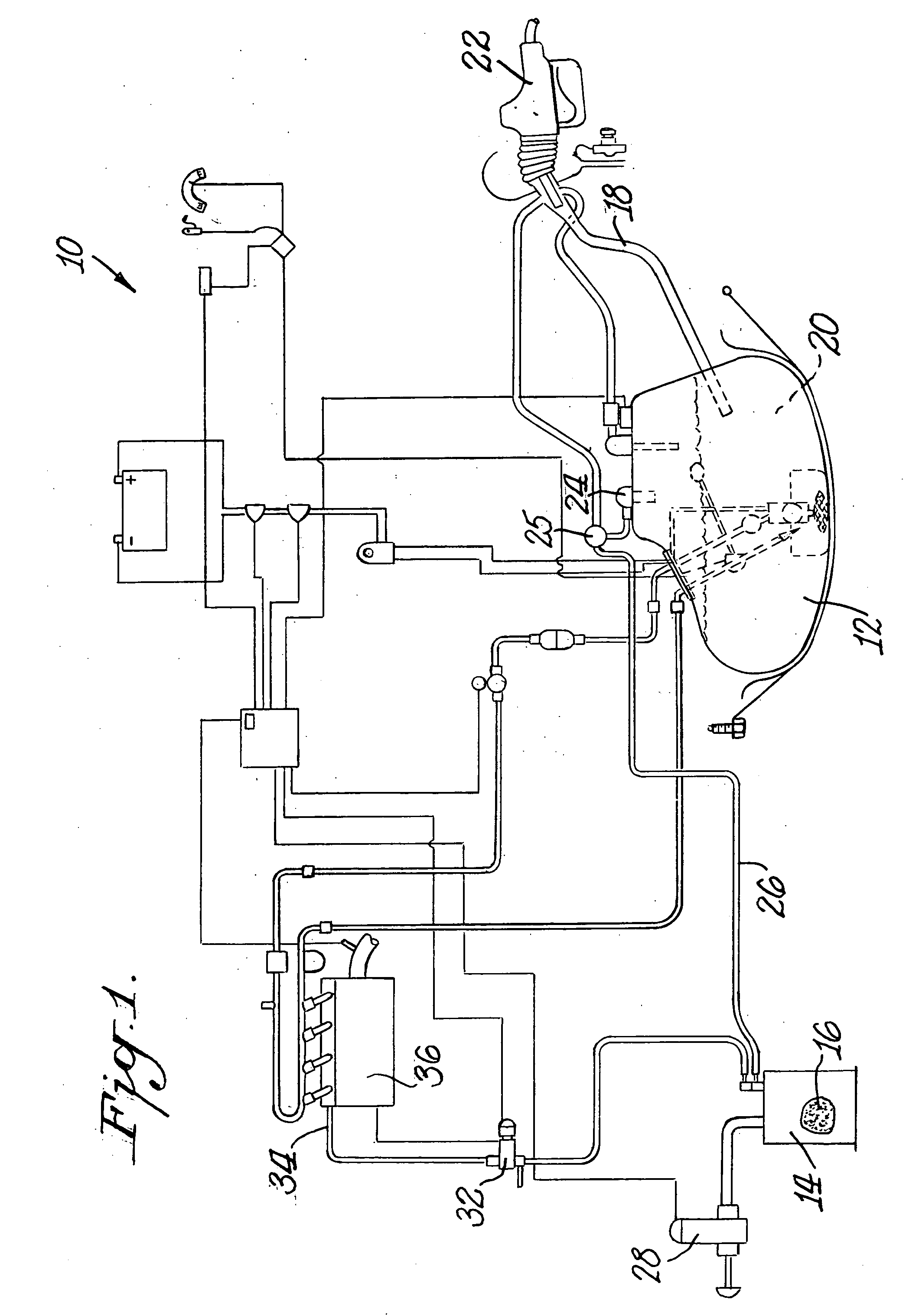 Filter materials for absorbing hydrocarbons