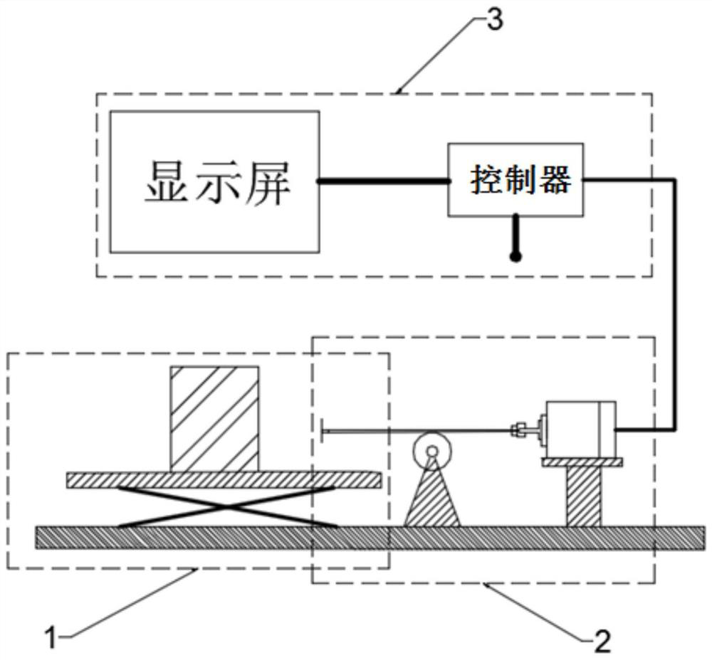 Electromagnetic heating element temperature measuring device and temperature measuring method