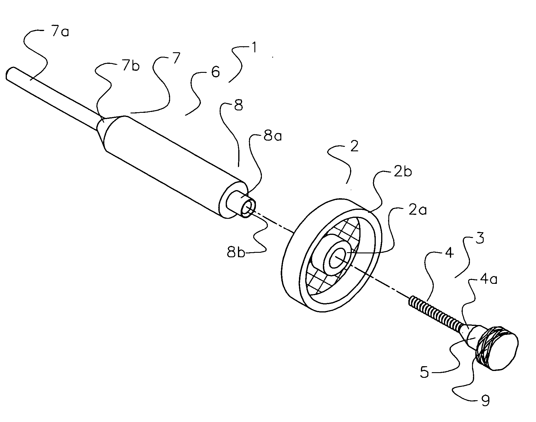 Centering mandrel for turning wheels