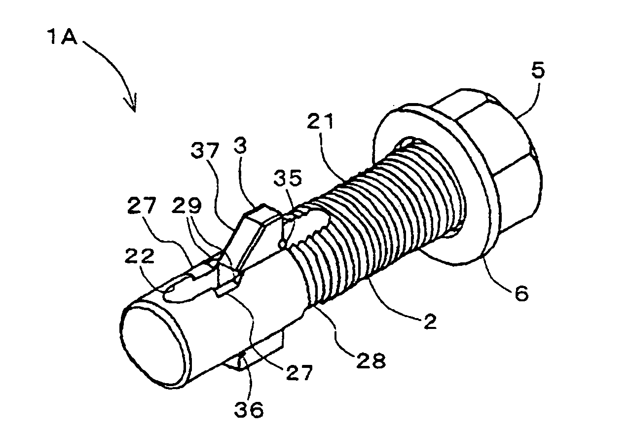 Blind bolt and blind nut