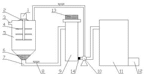 Recirculation-type sewage treatment recycling system operation method