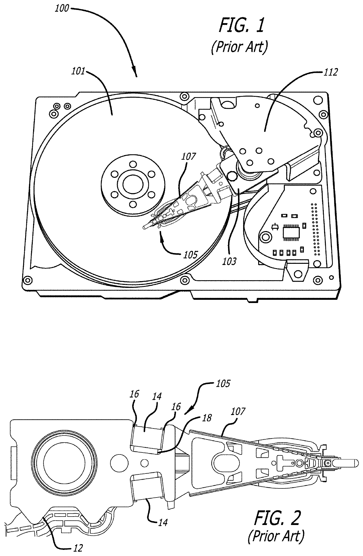 Multi-layer pzt microacuator with active pzt constraining layers for a dsa suspension