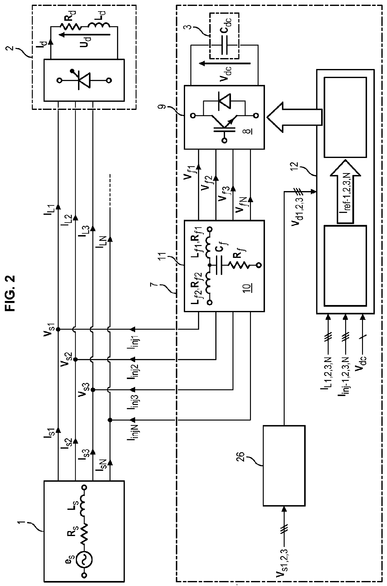 Device For Active Electrical Compensation