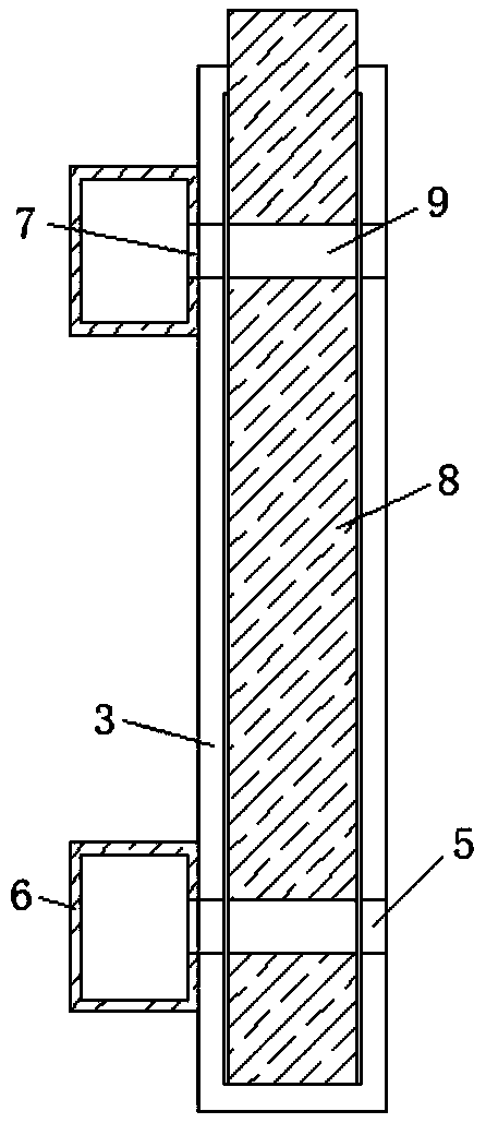 Drawing display rack for industrial design