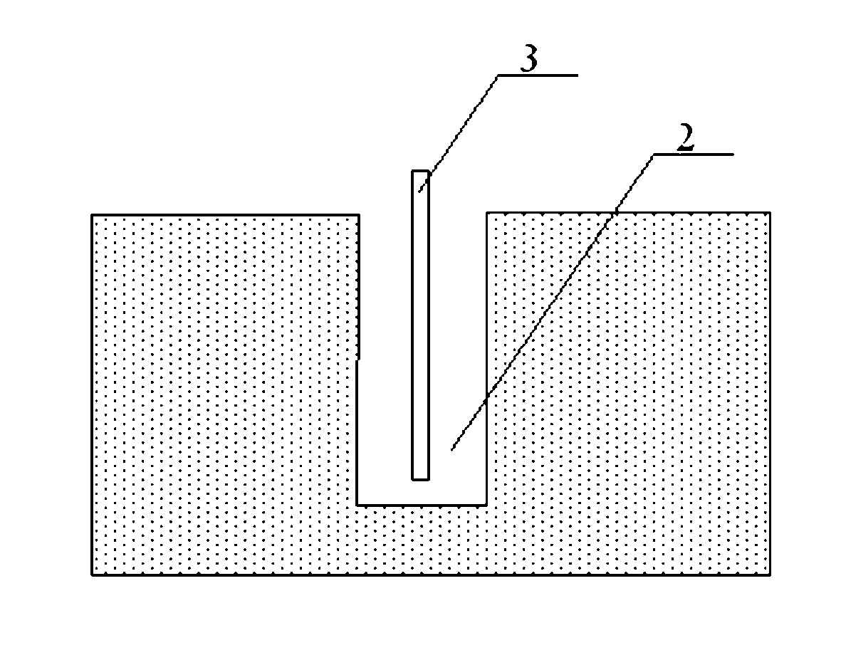 Polymer gravel pile grouting method