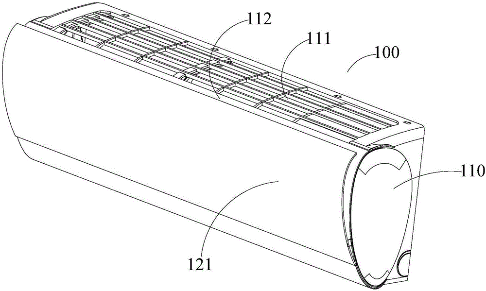 Air conditioner inner unit and shell device thereof