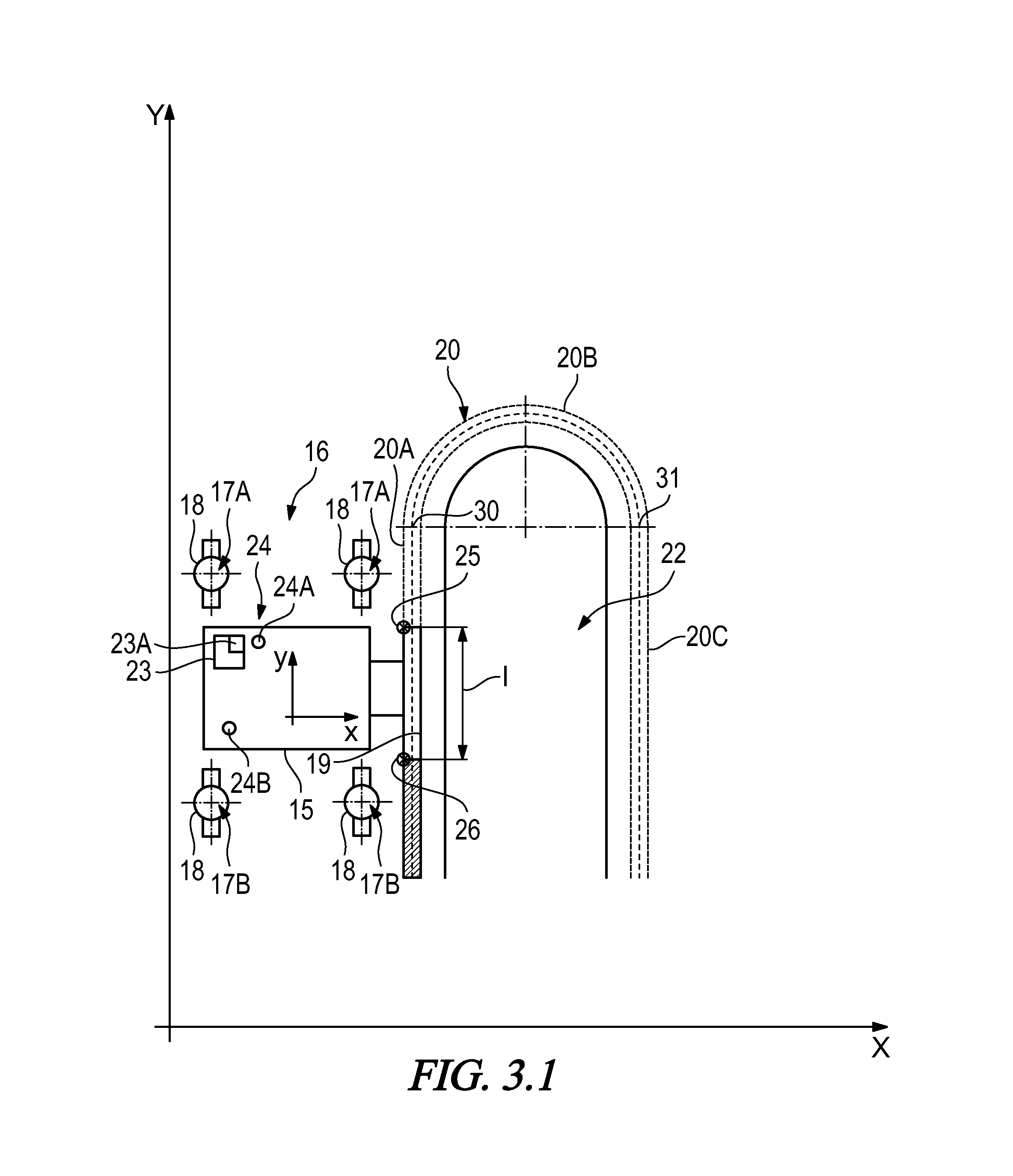 Self-propelled civil engineering machine and method of controlling a civil engineering machine