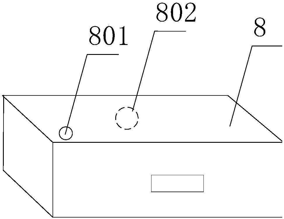 Ultrasonic washing device