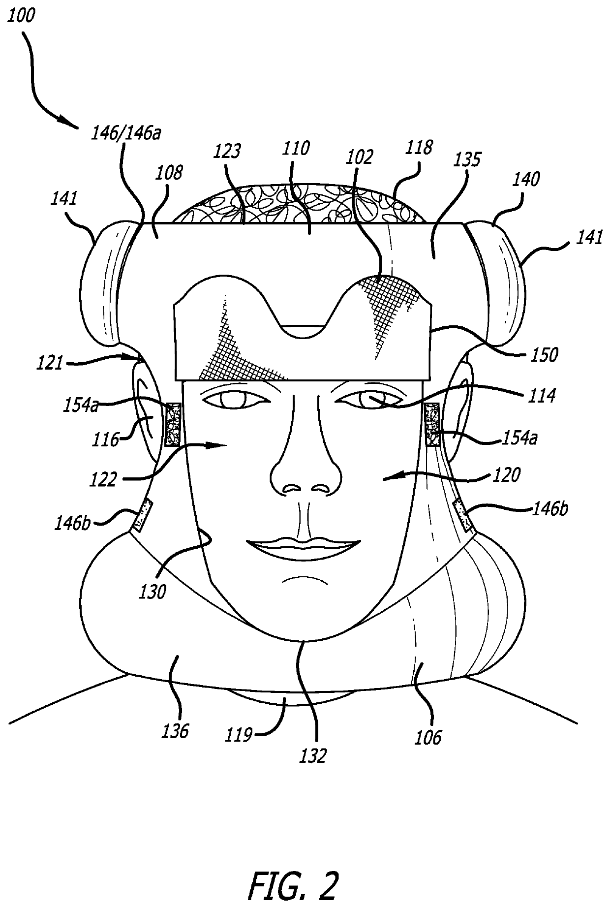 Adjustable wrap-around wearable pillow