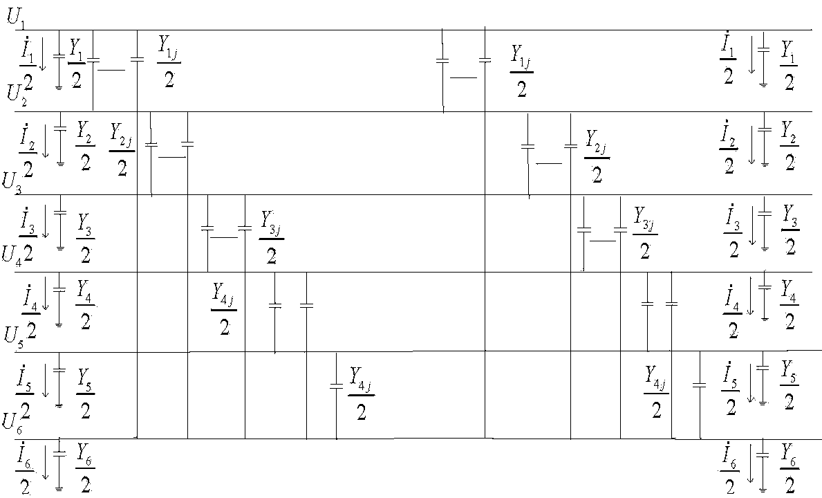 Method for measuring phase self-admittance and phase self-impedance parameters of alternating-current extra-high voltage same-tower double-circuit lines