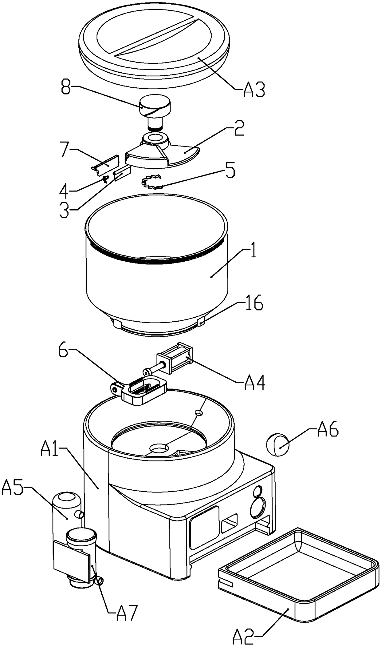 Household pet feeder