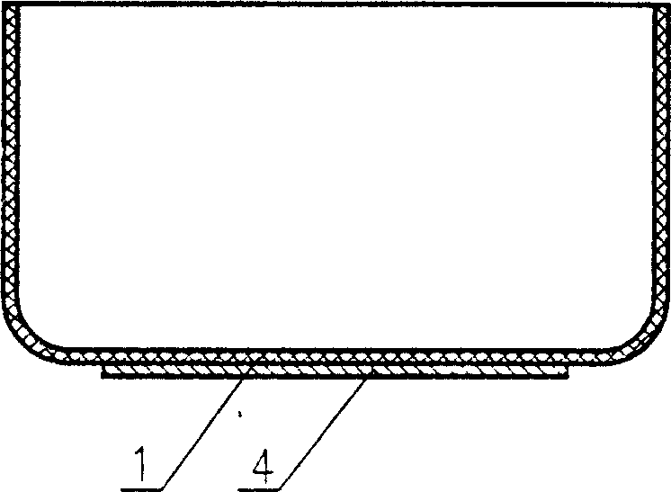 Electromagnetic pot capable of sending magnetic signal of temperature