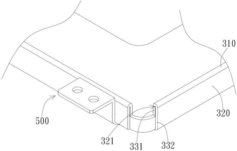 Display module support and display module using same display module support