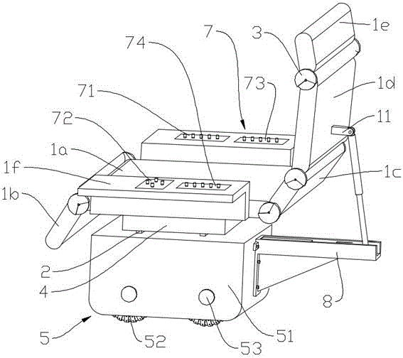 Modularized intelligent seat