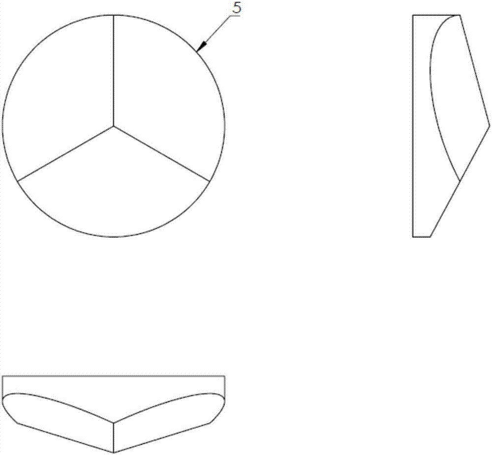 Distance and beam splitting energy adjustable three-light-spot laser welding optical system