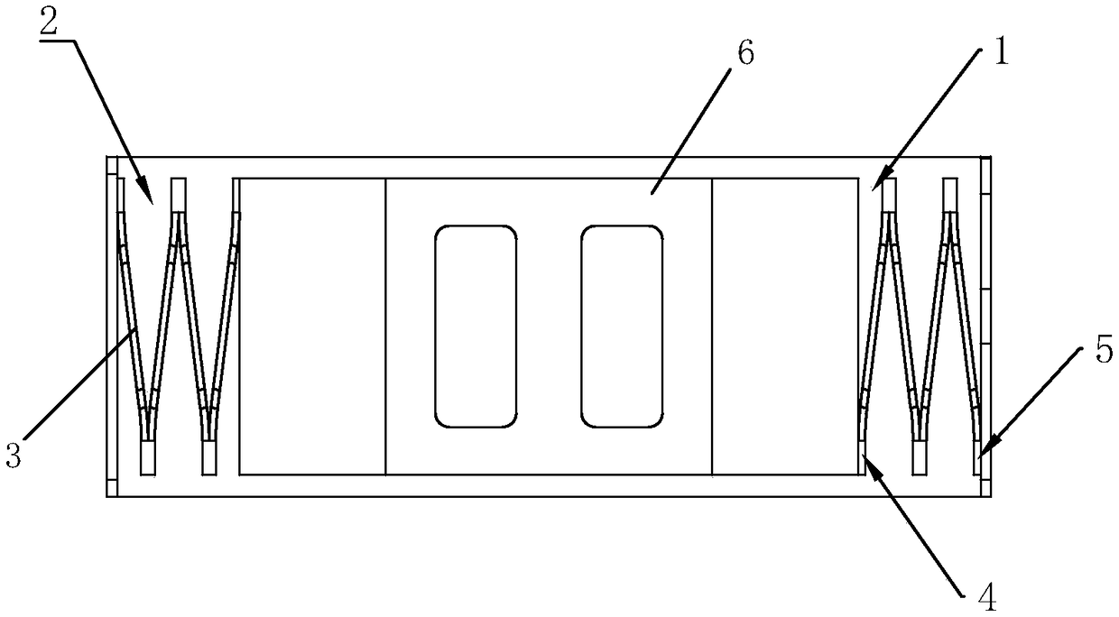 A linear vibrating motor