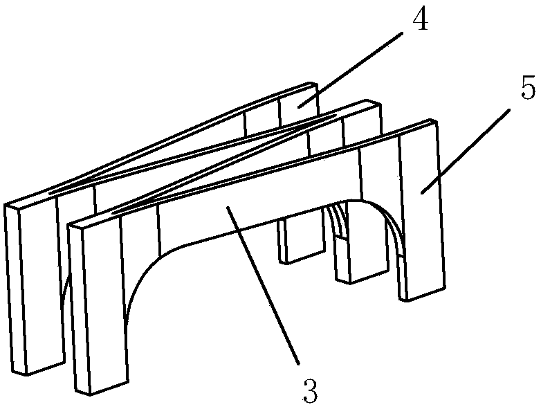 A linear vibrating motor