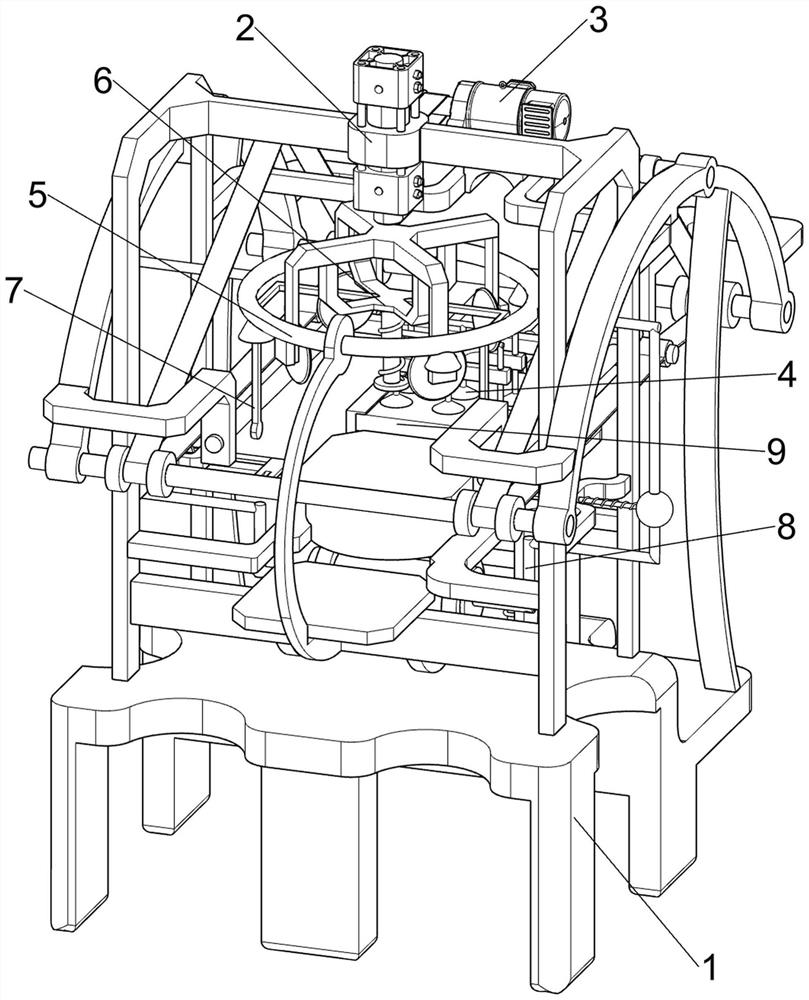 Bevel chamfering equipment for bulletproof glass fiber plate