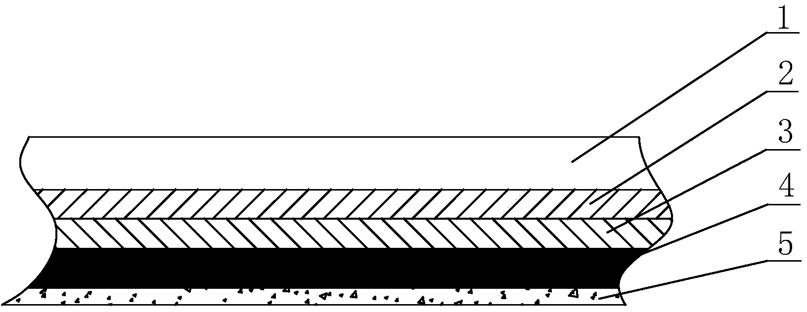 Flexible reflector film of sunlight reflector