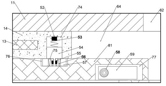 Air conditioner filter element automatic cleaning device