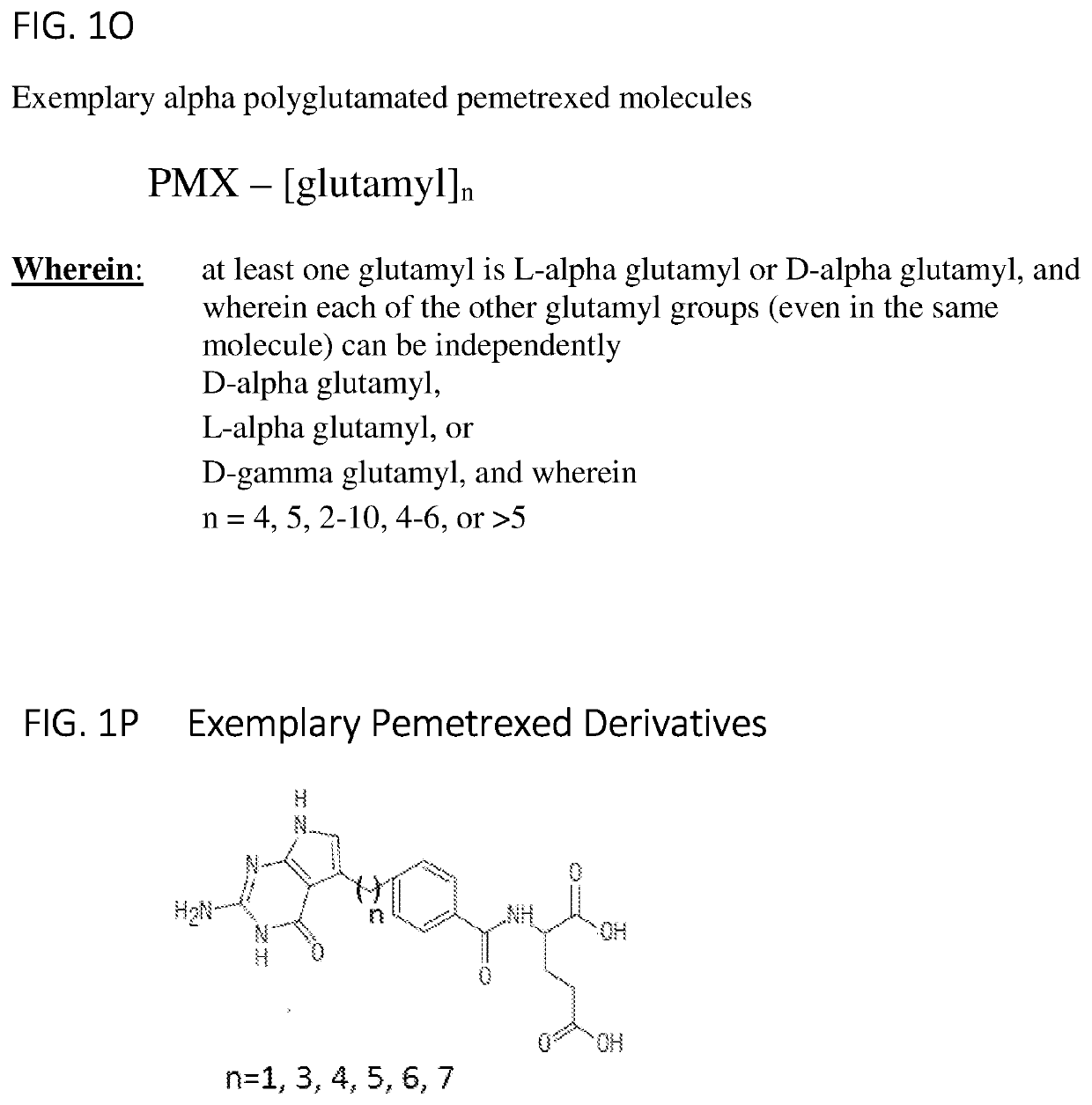 Alpha polyglutamated pemetrexed and uses thereof