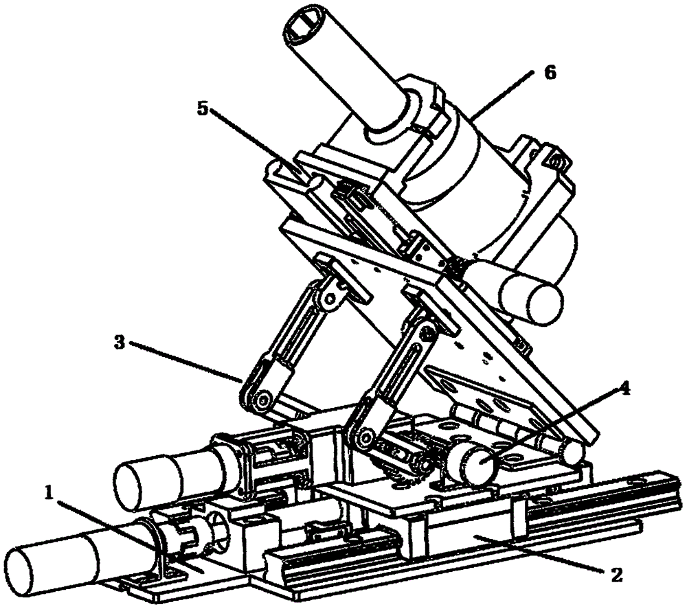 Execution mechanism of shakeproof hammer reset device for overhead lines