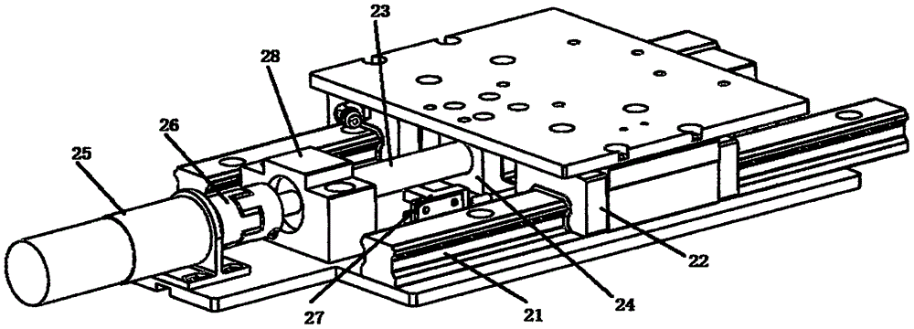 Execution mechanism of shakeproof hammer reset device for overhead lines